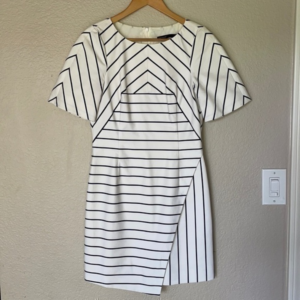 Karen Millen size 6 stripe dress